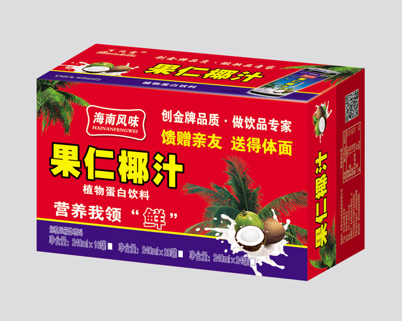 果仁椰汁